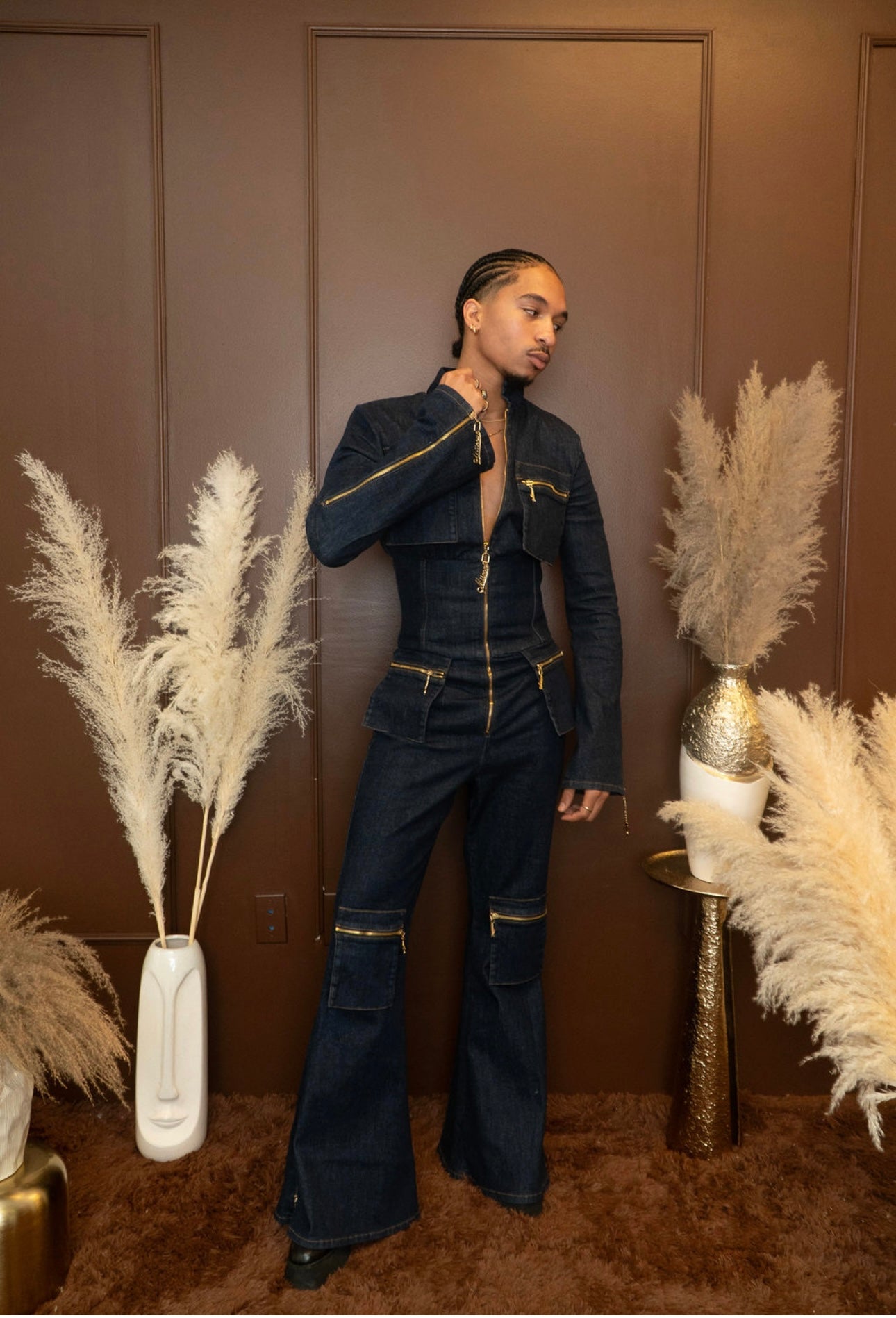 Denim Jumpsuit