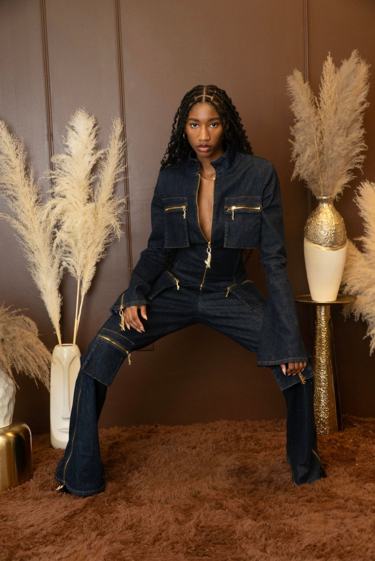 Denim Jumpsuit