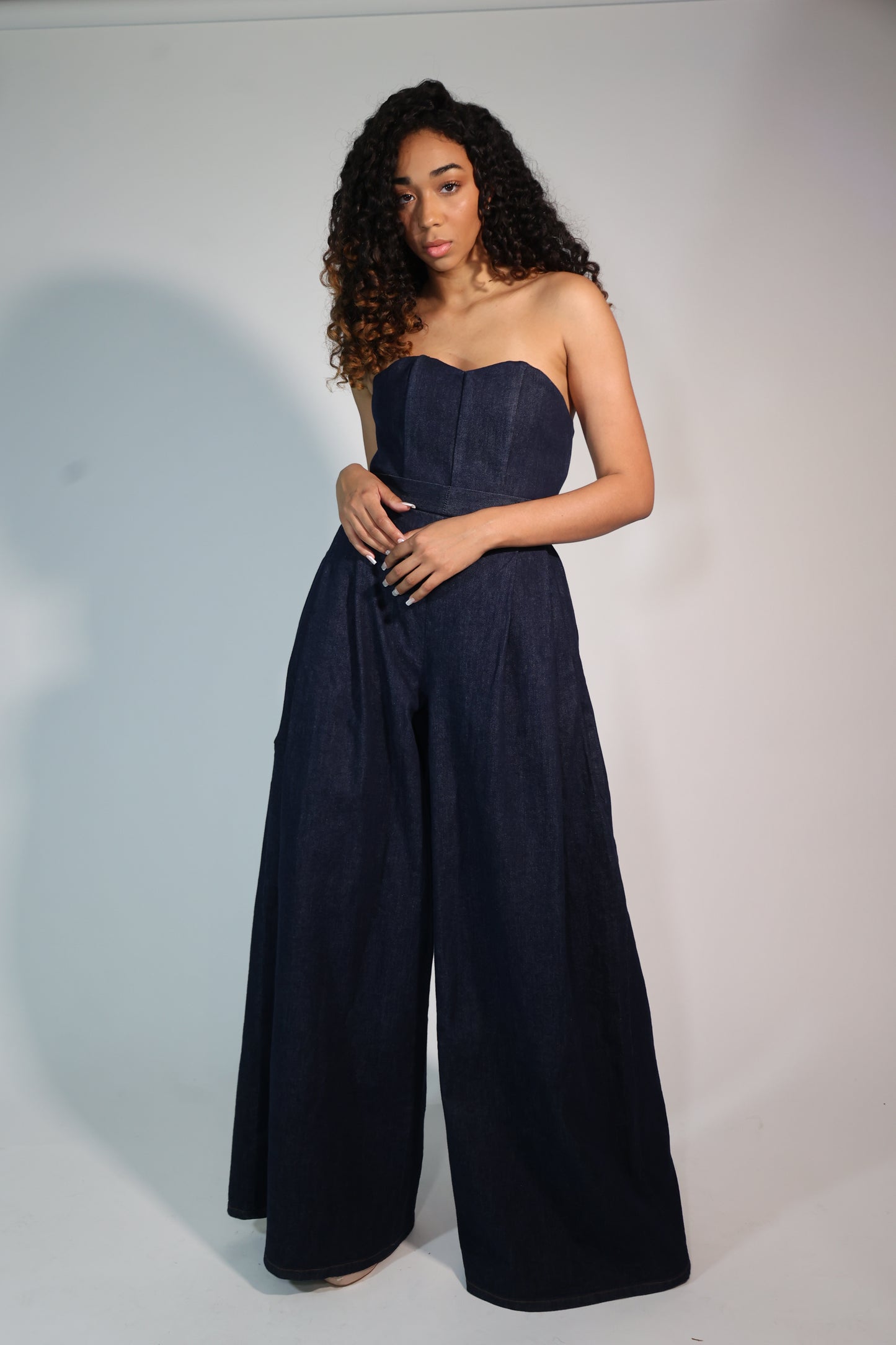 Navy Nirvana Jumpsuit