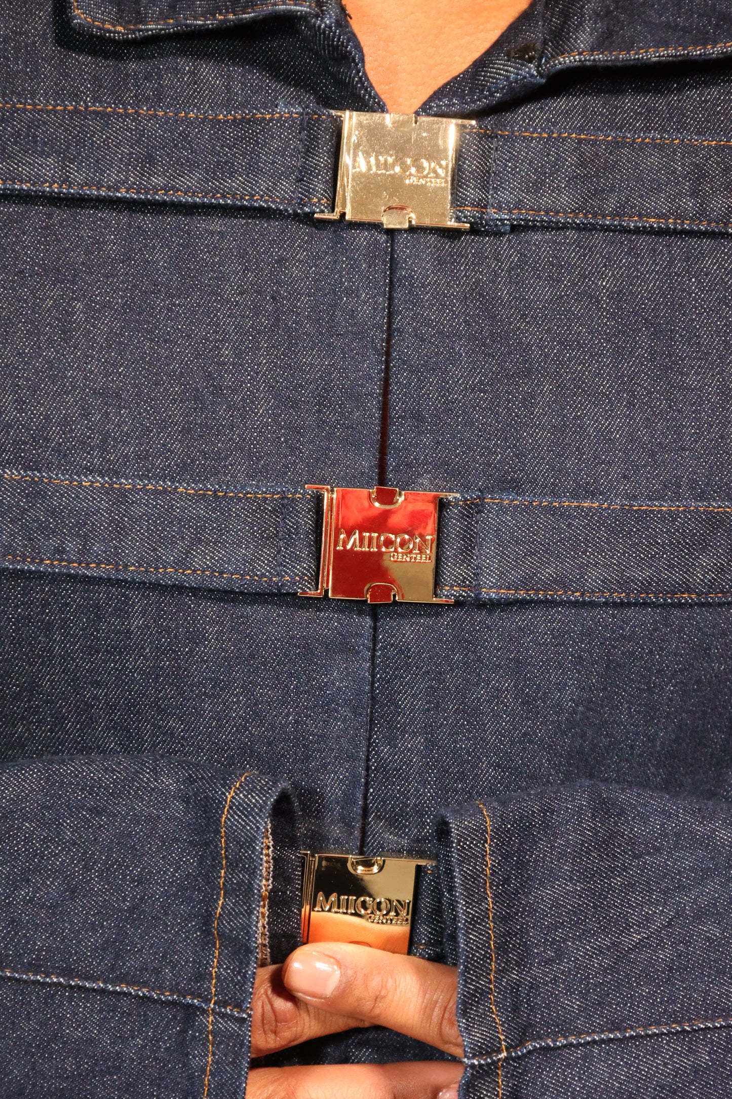 Denim Strapped Aristocrat