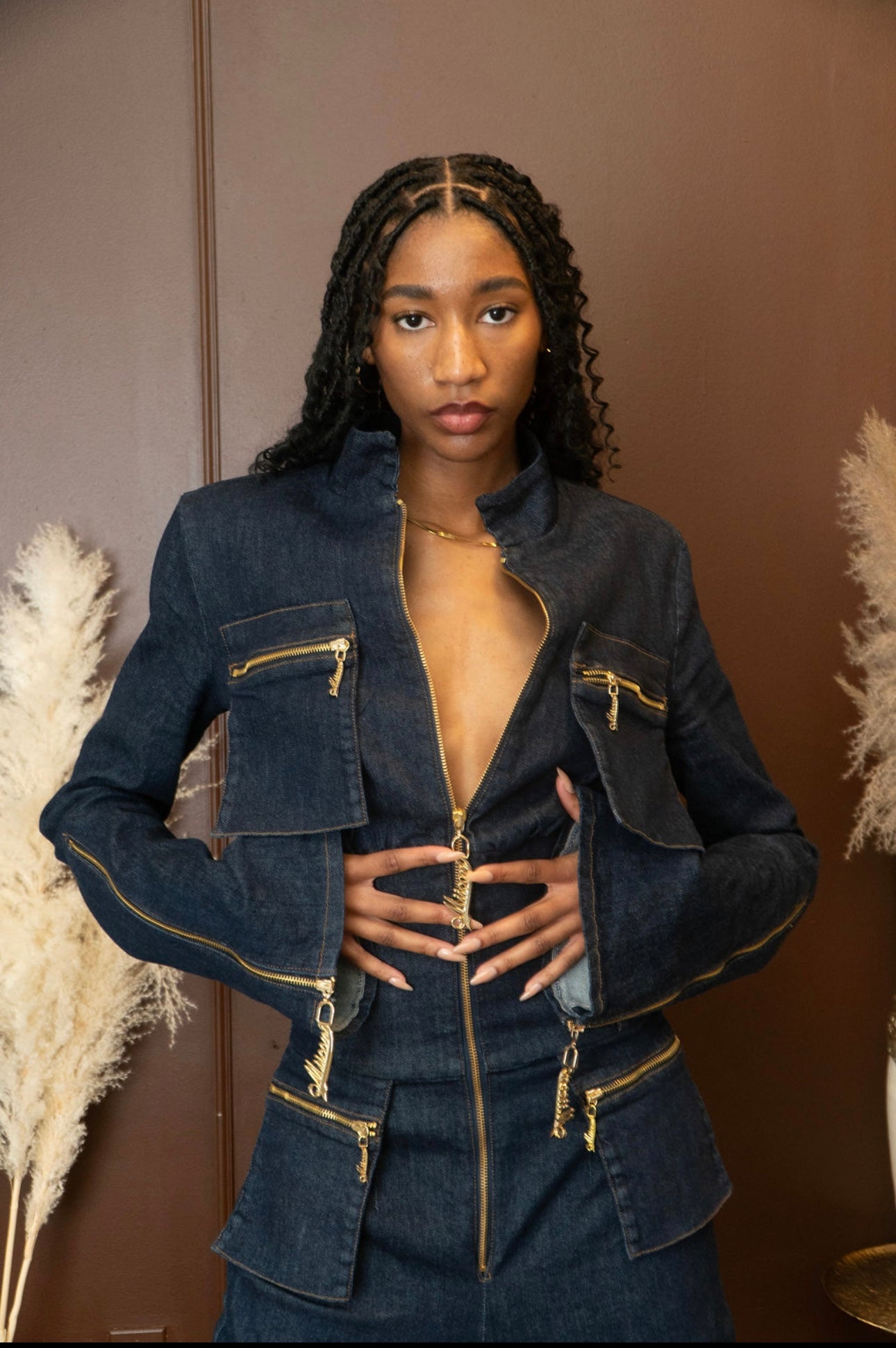 Denim Jumpsuit