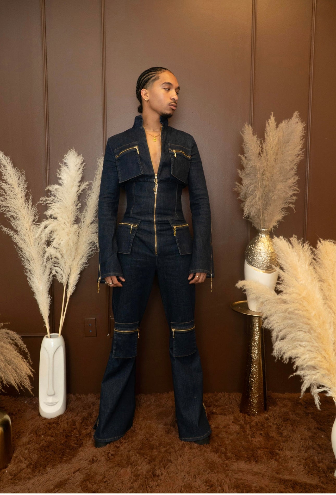 Denim Jumpsuit