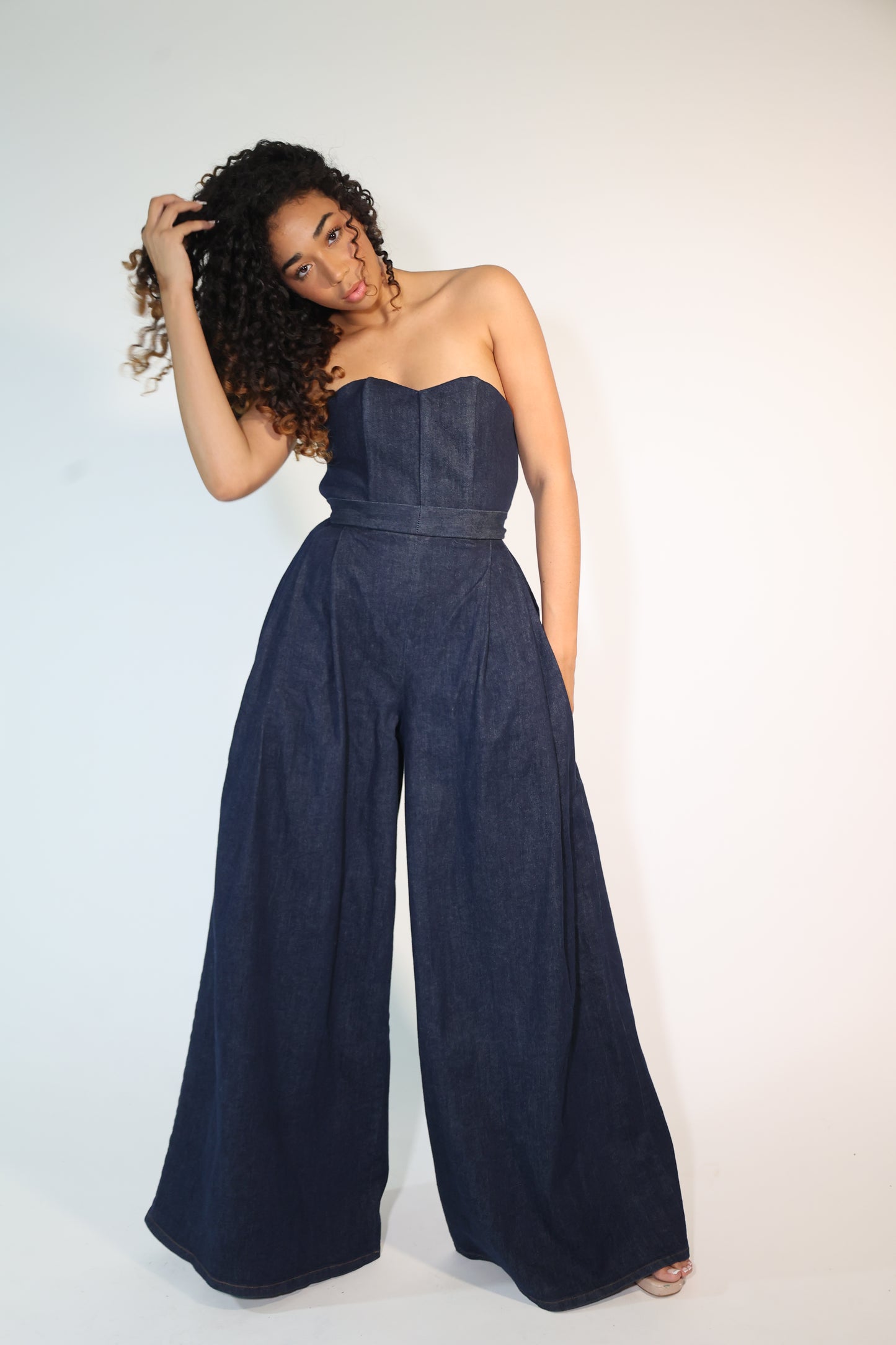 Navy Nirvana Jumpsuit