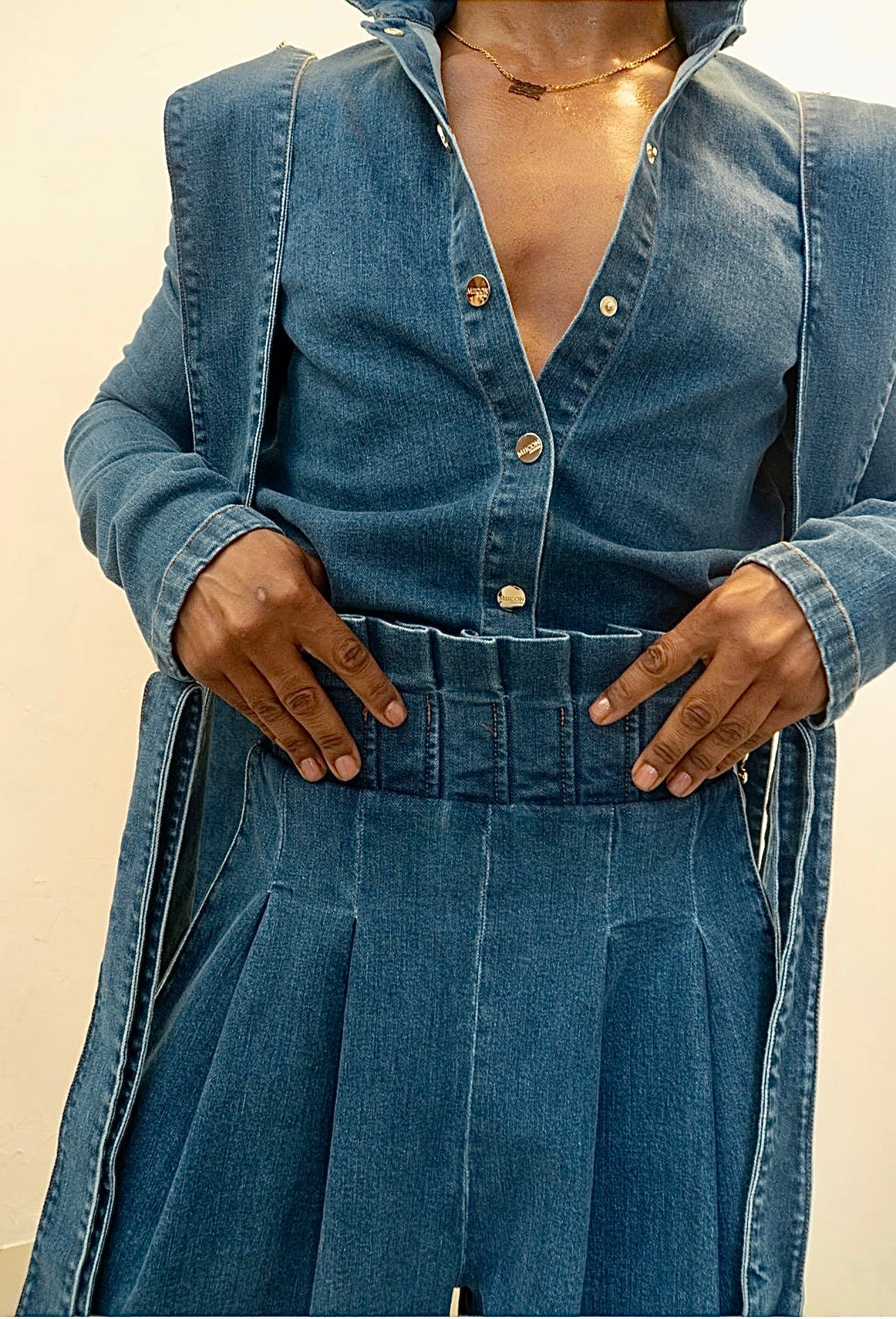 Cascading Denim Ensemble