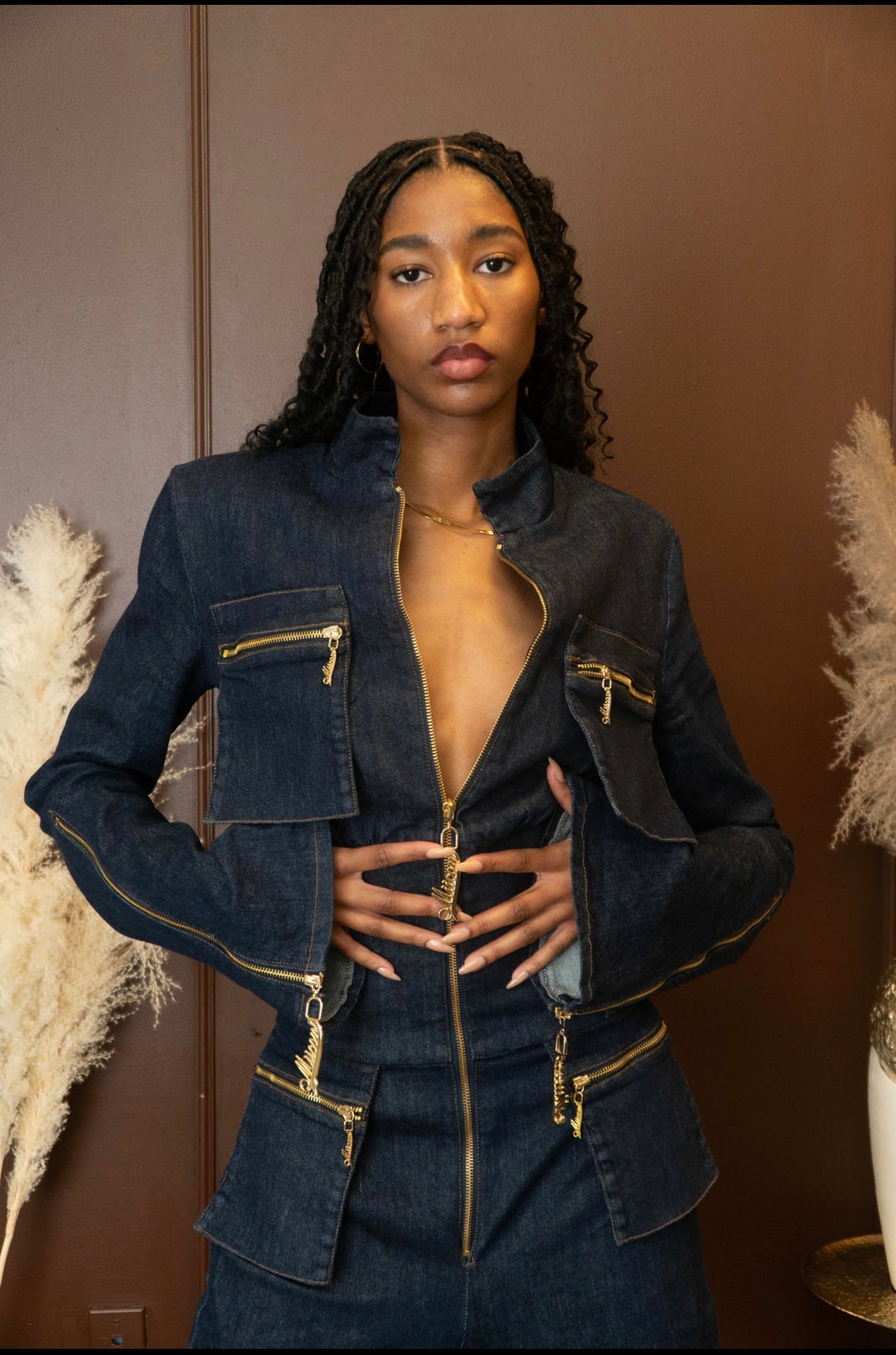 Denim Jumpsuit