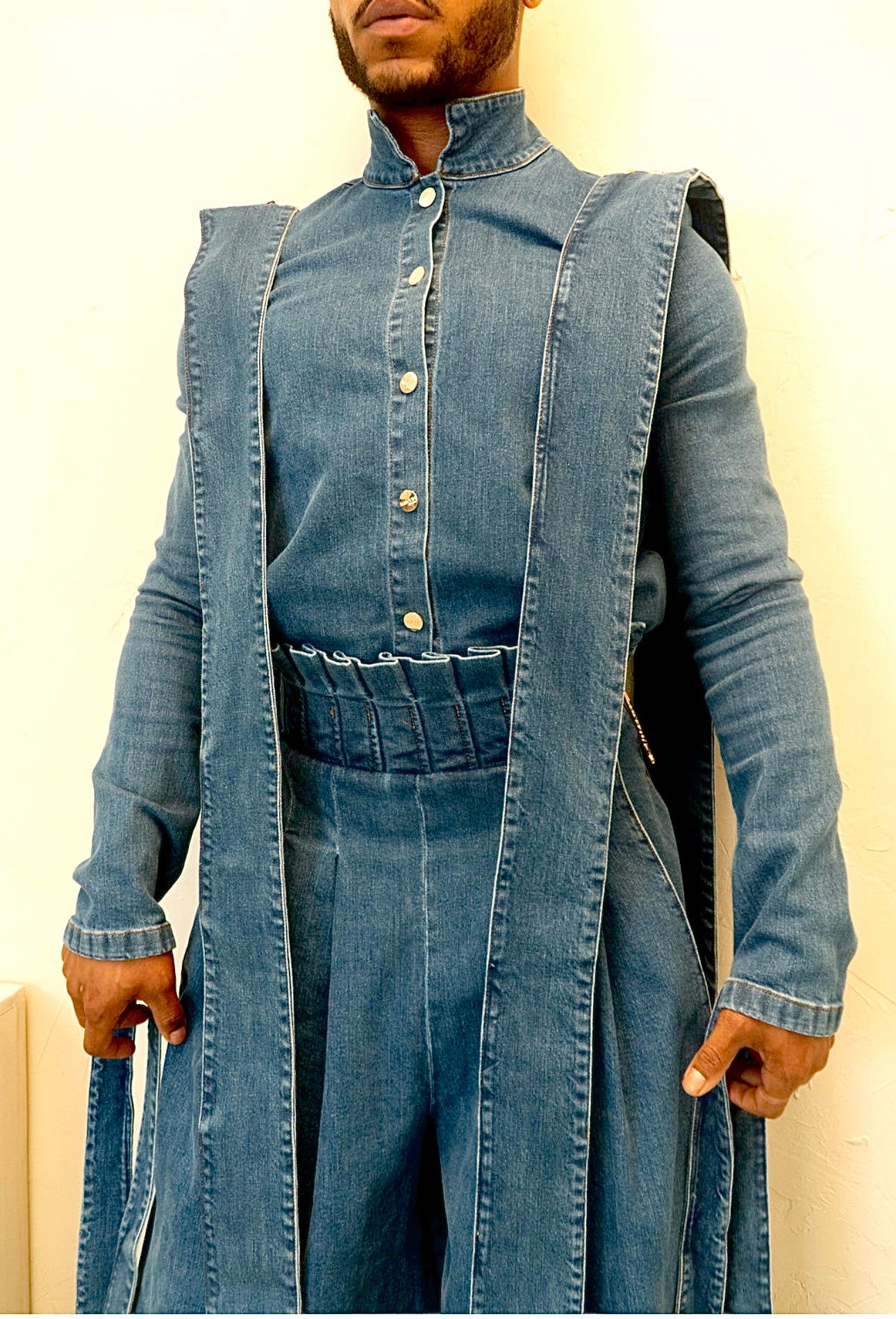 Cascading Denim Ensemble