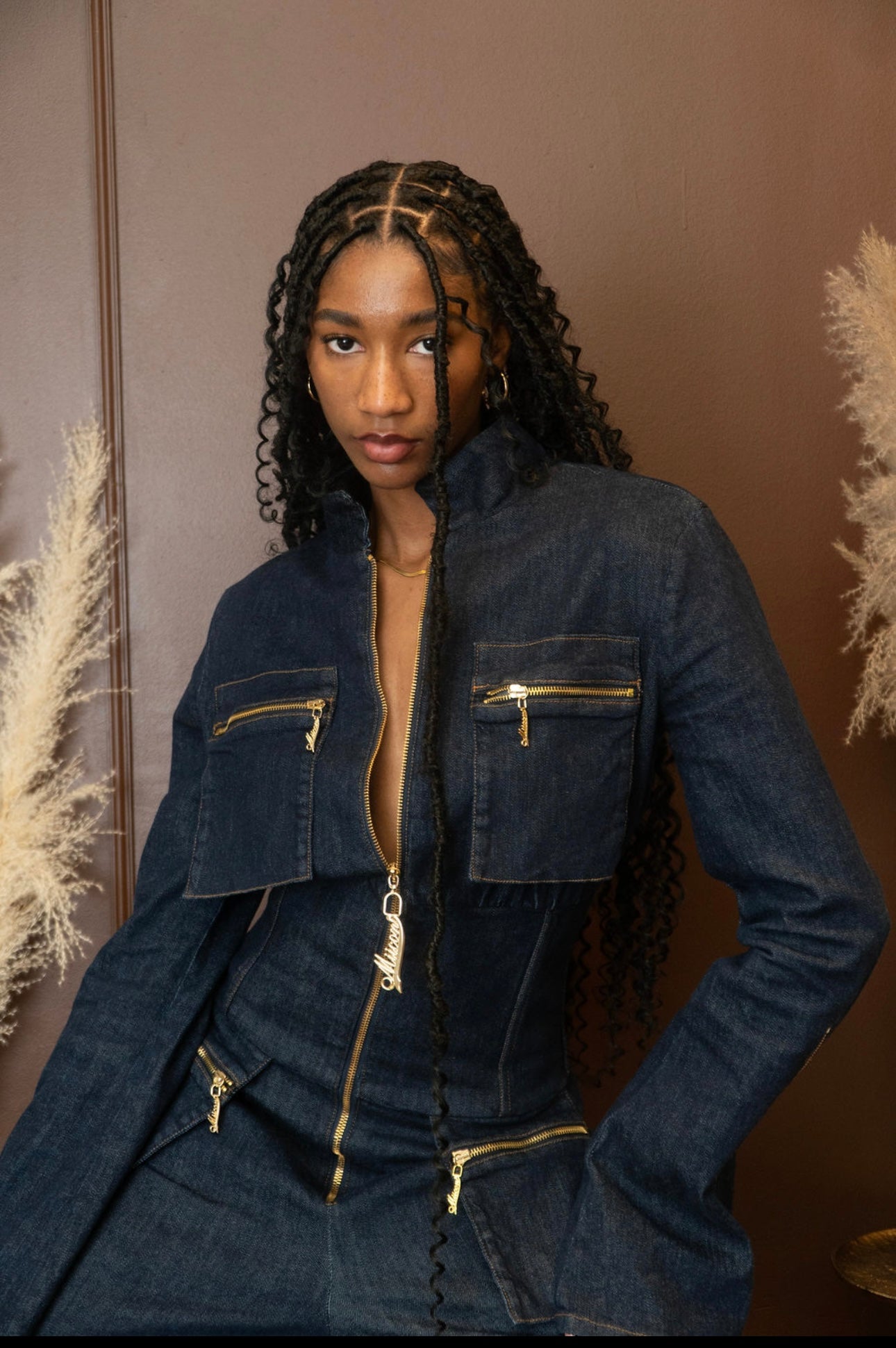 Denim Jumpsuit