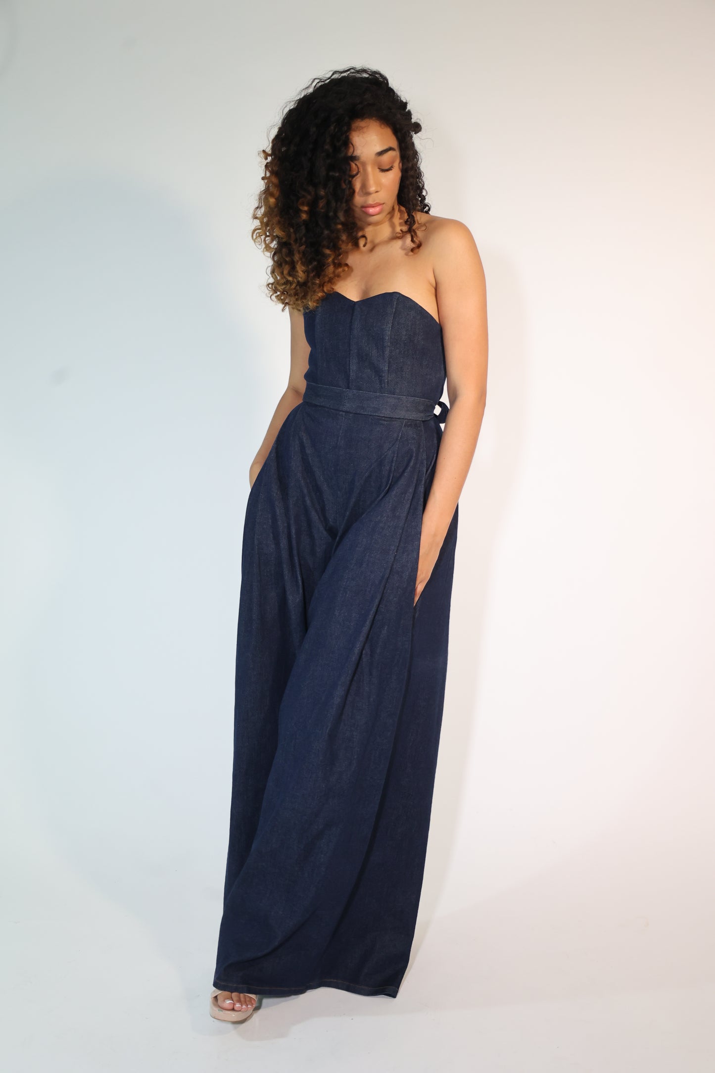 Navy Nirvana Jumpsuit