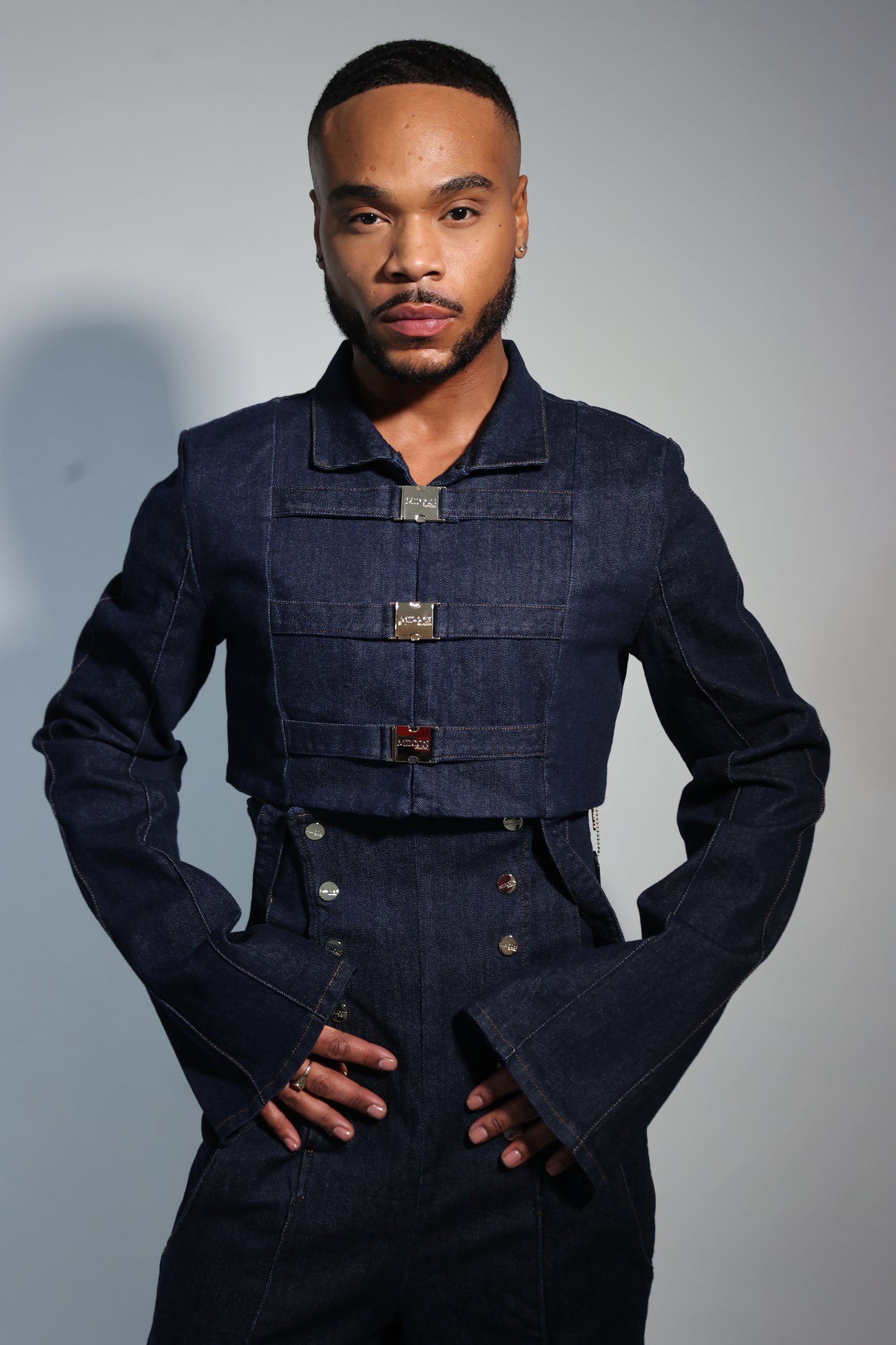 Denim Strapped Aristocrat