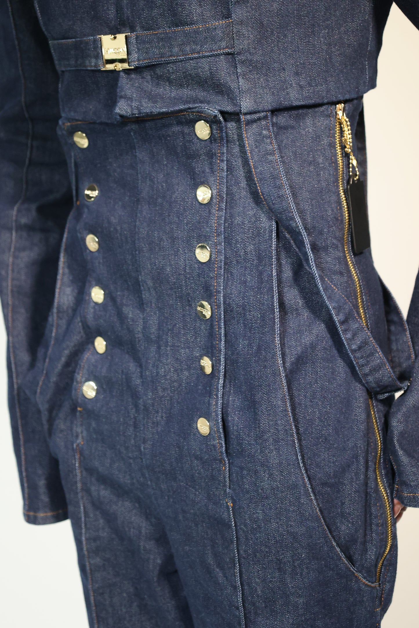 Denim Strapped Aristocrat