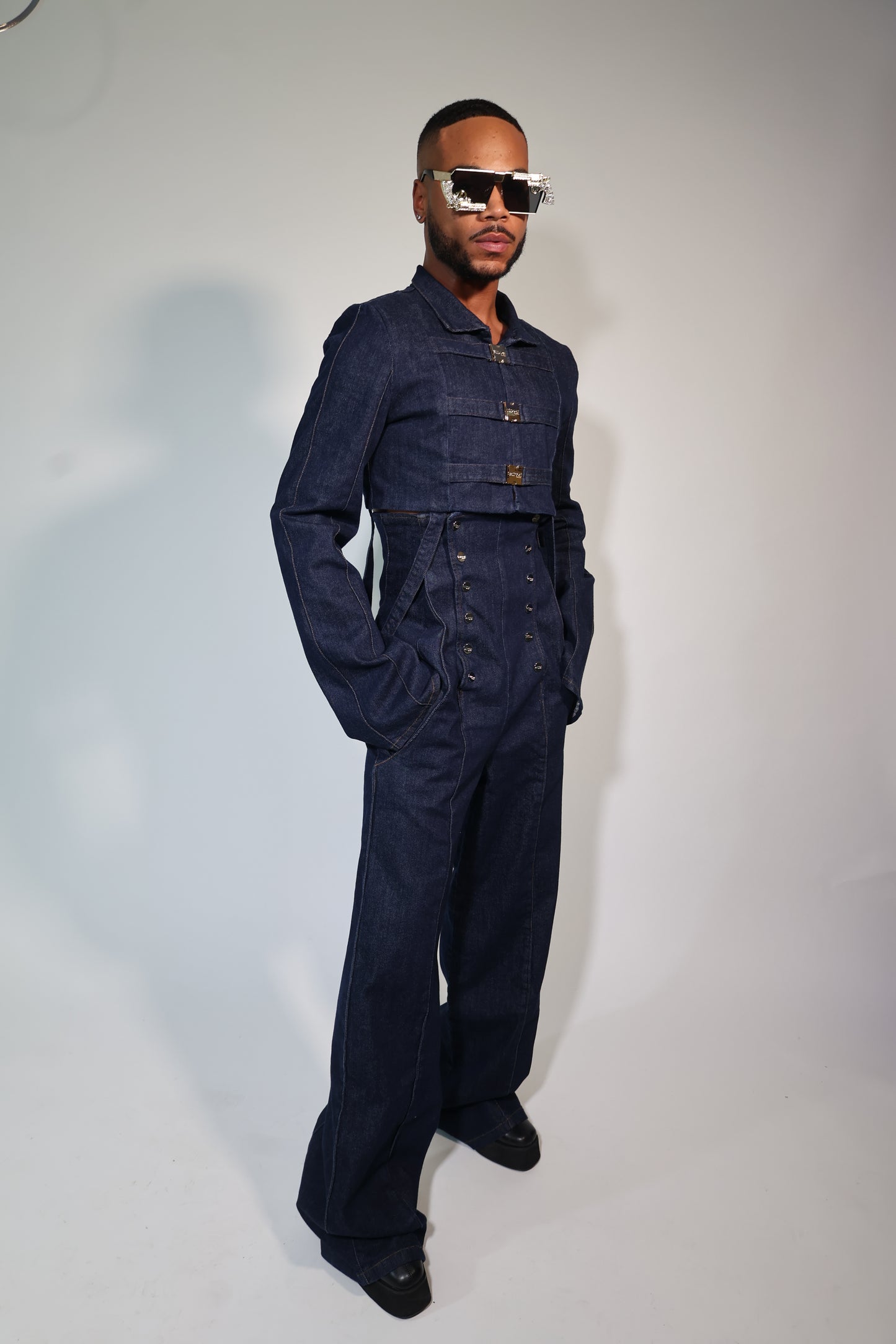 Denim Strapped Aristocrat