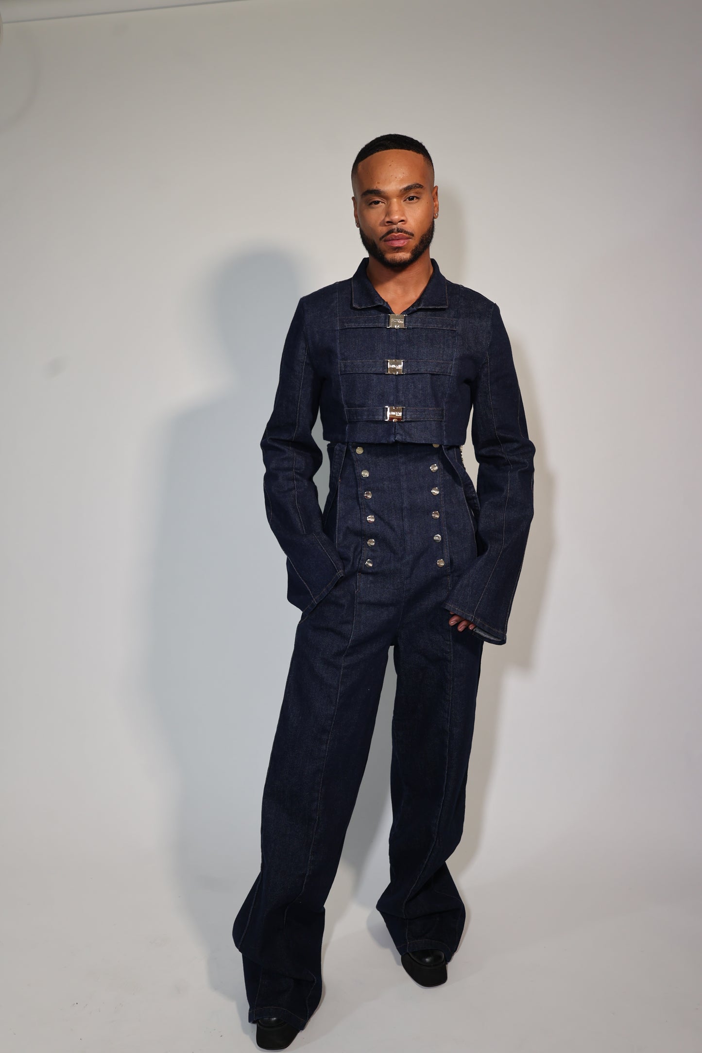 Denim Strapped Aristocrat